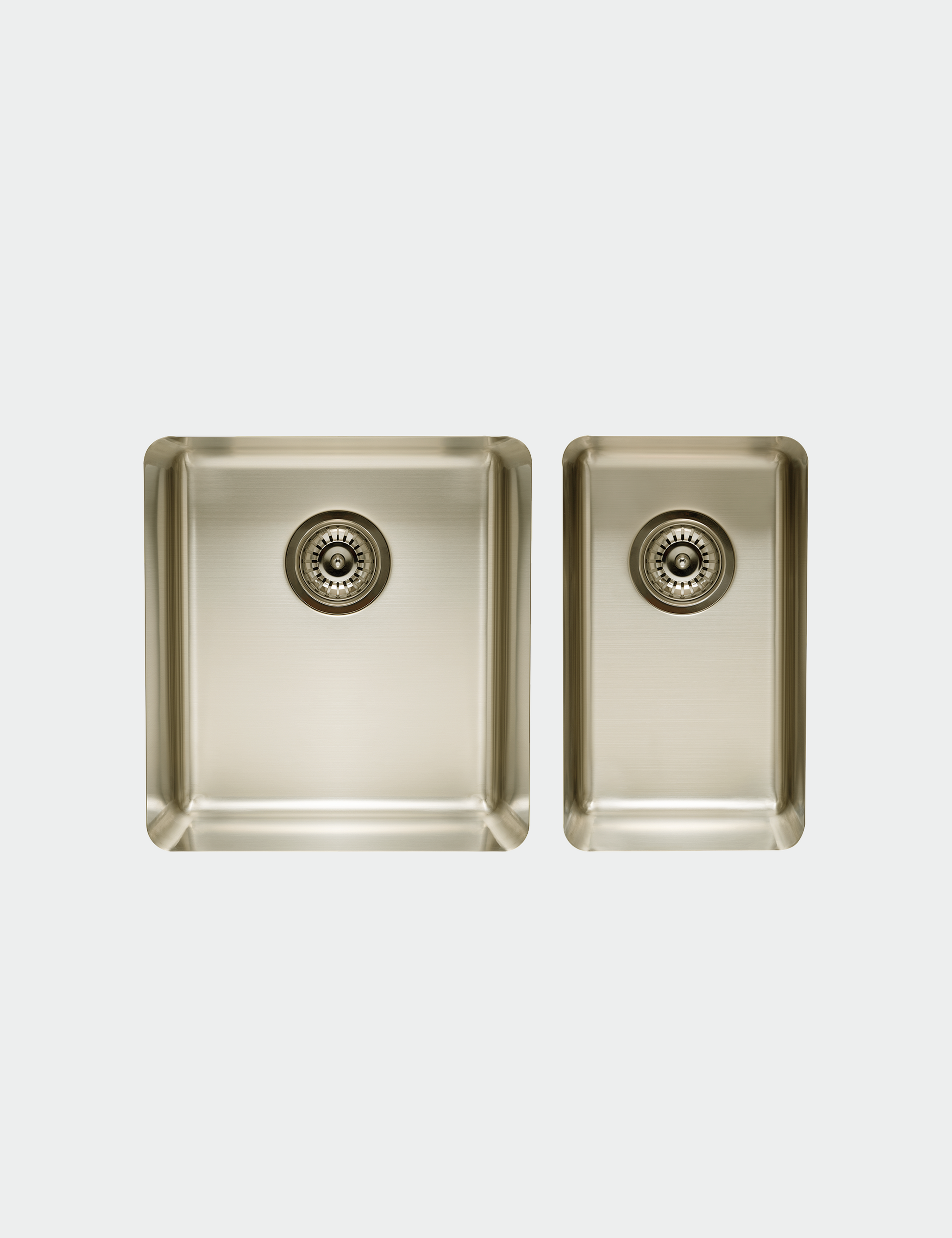 Titan 720mm Double Bowl Gold Kitchen Sink