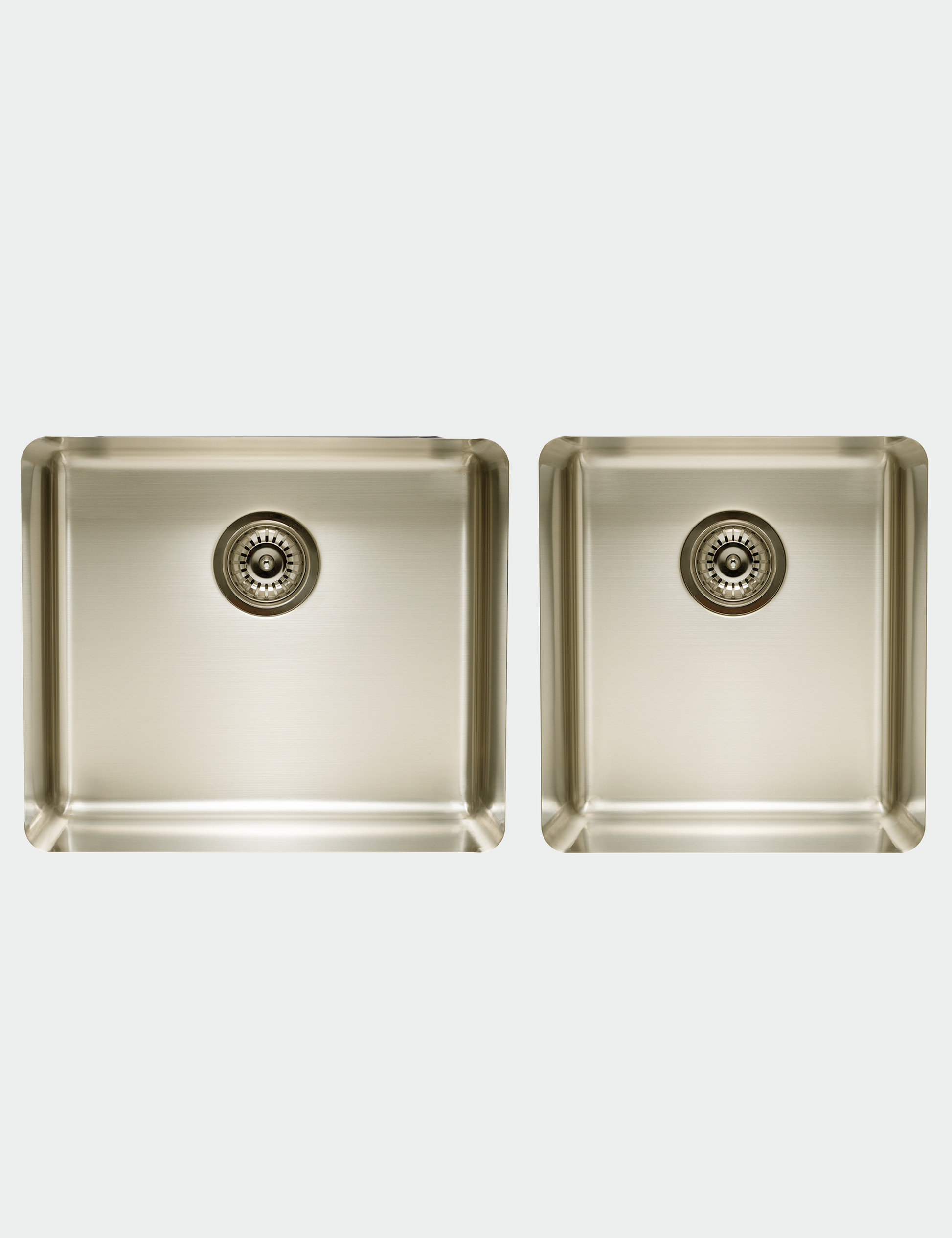Titan 955mm Double Bowl Gold Kitchen Sink