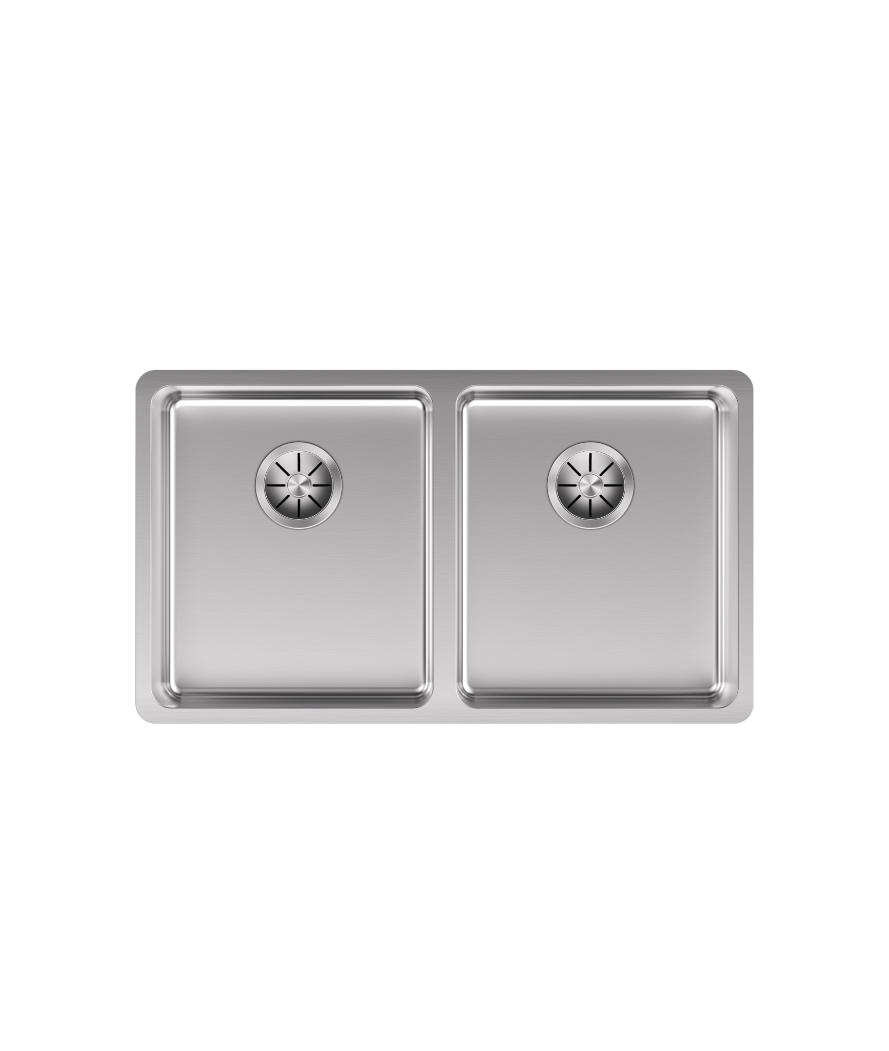 350mm & 350mm Two Bowl Sink - TITAN