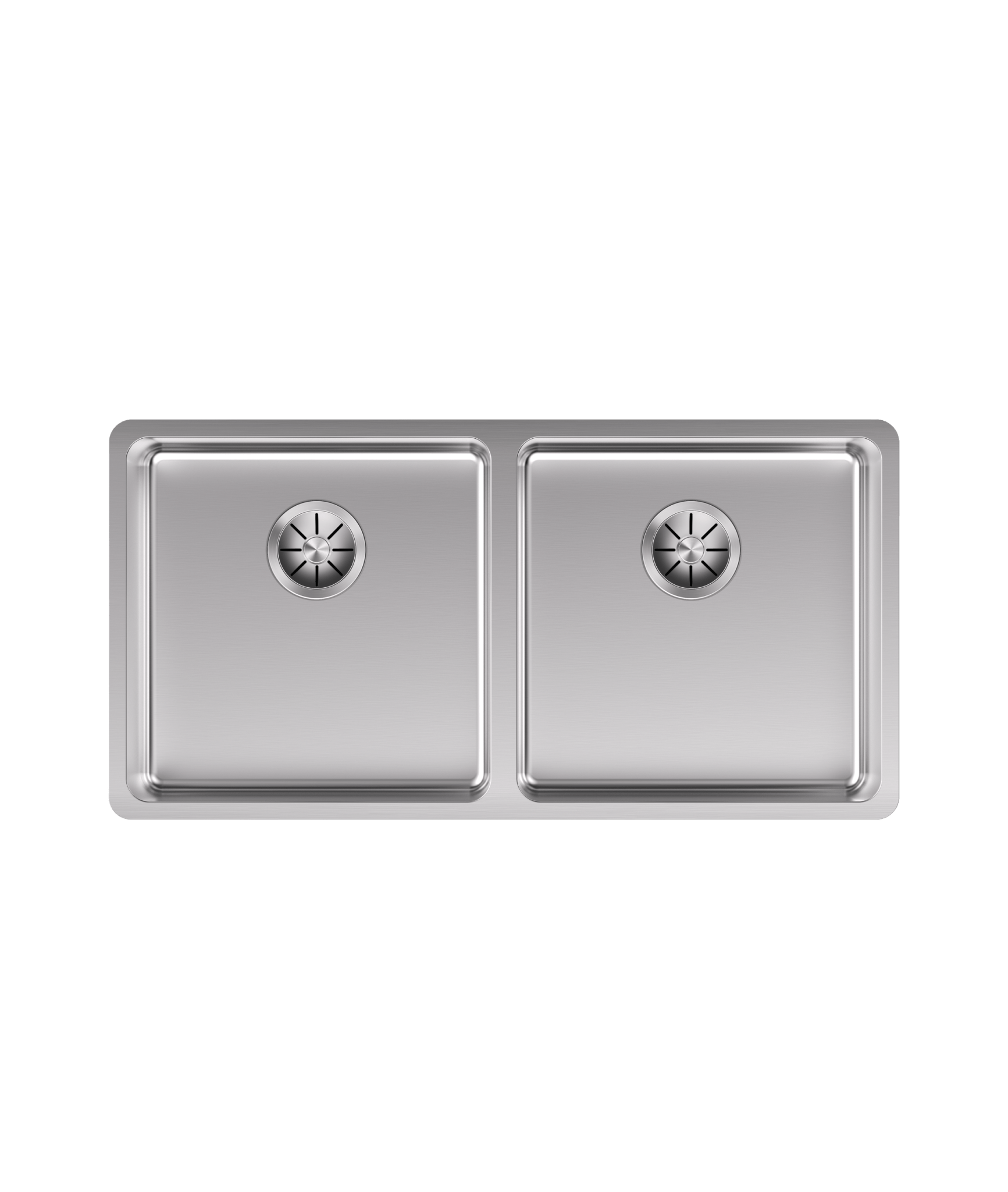 400mm & 400mm Two Bowl Sink - TITAN