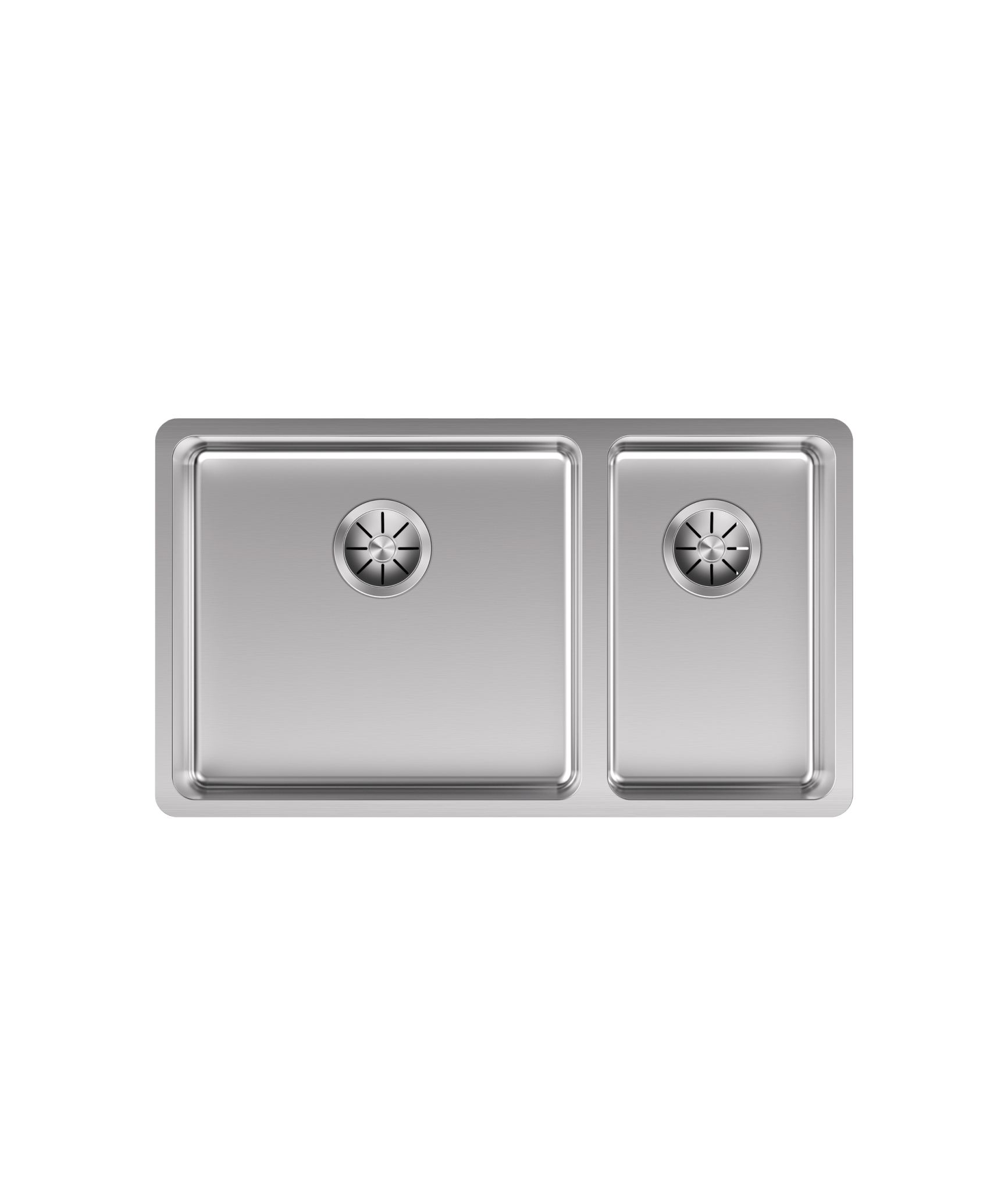 450mm & 250mm Two Bowl Sink - TITAN