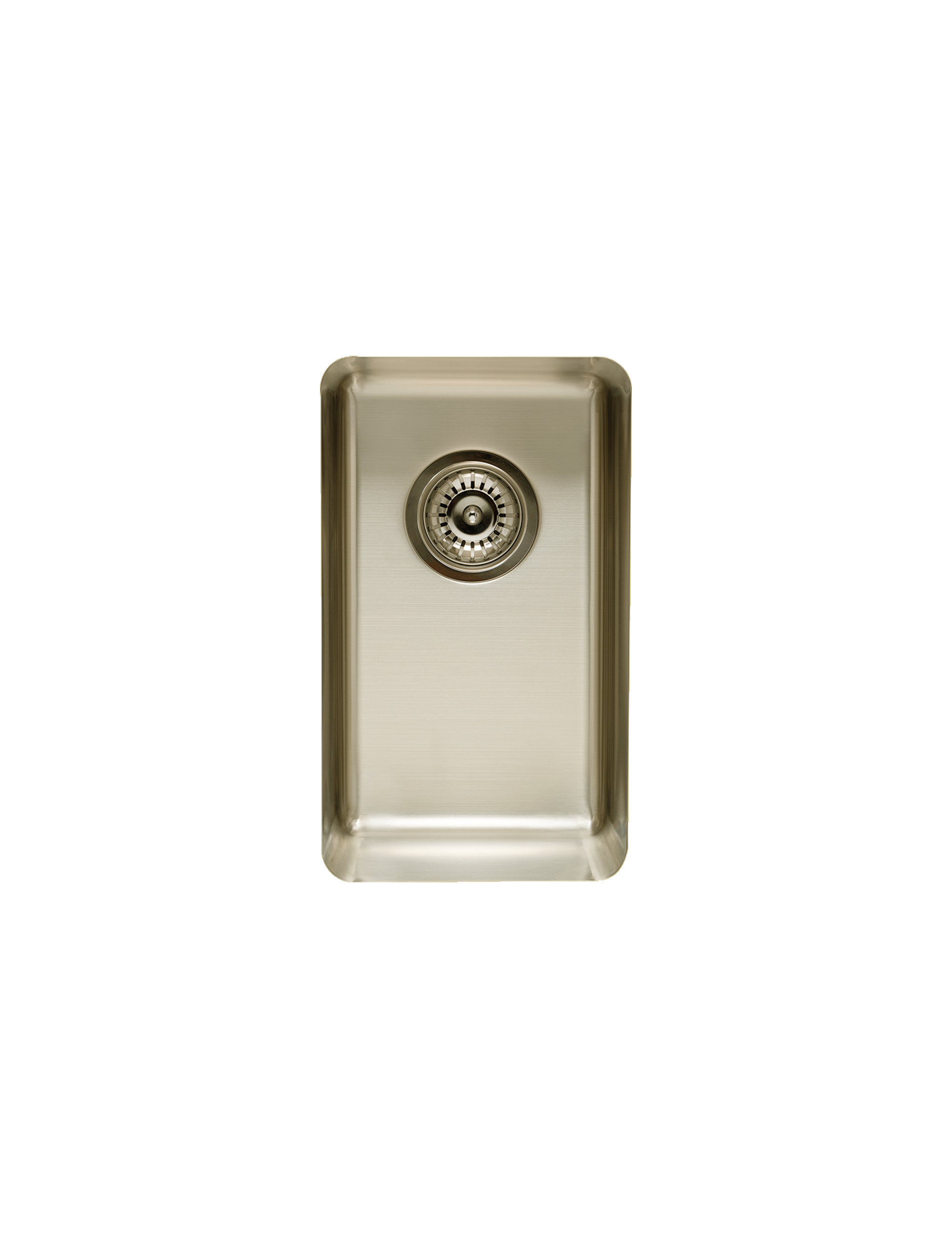 Small Single Bowl Kitchen Sink in Pearl Gold