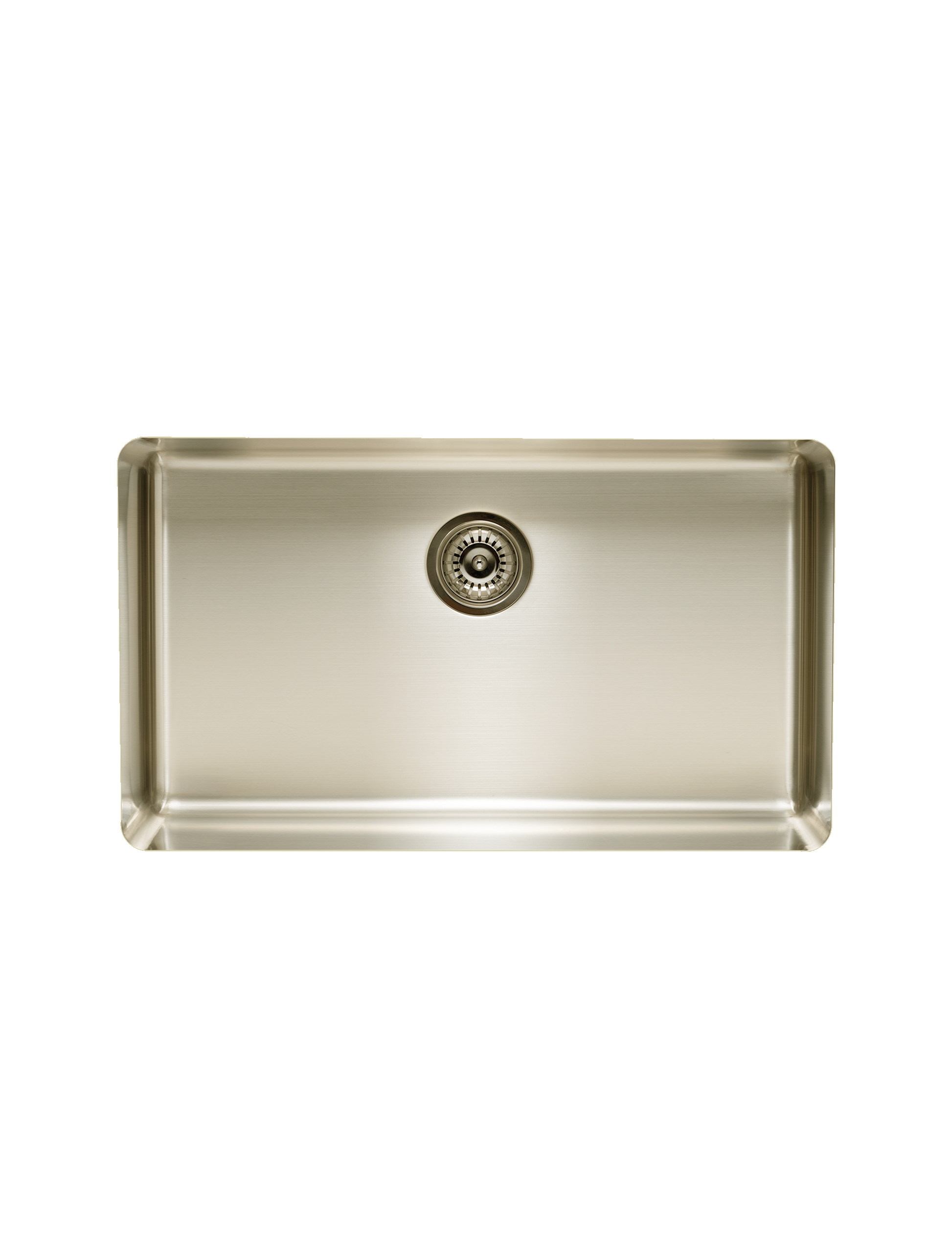 Extra Large Single Bowl Kitchen Sink in Pearl Gold