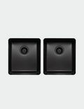 Essentials 350mm & 350mm Double Bowl Sink - TSBS4040