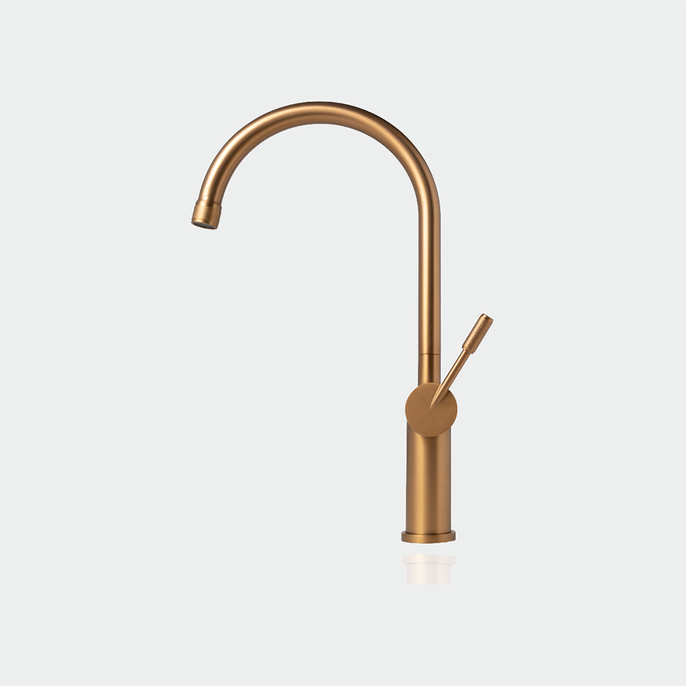 Essentials Gooseneck Kitchen Mixer Tap - TTBR2
