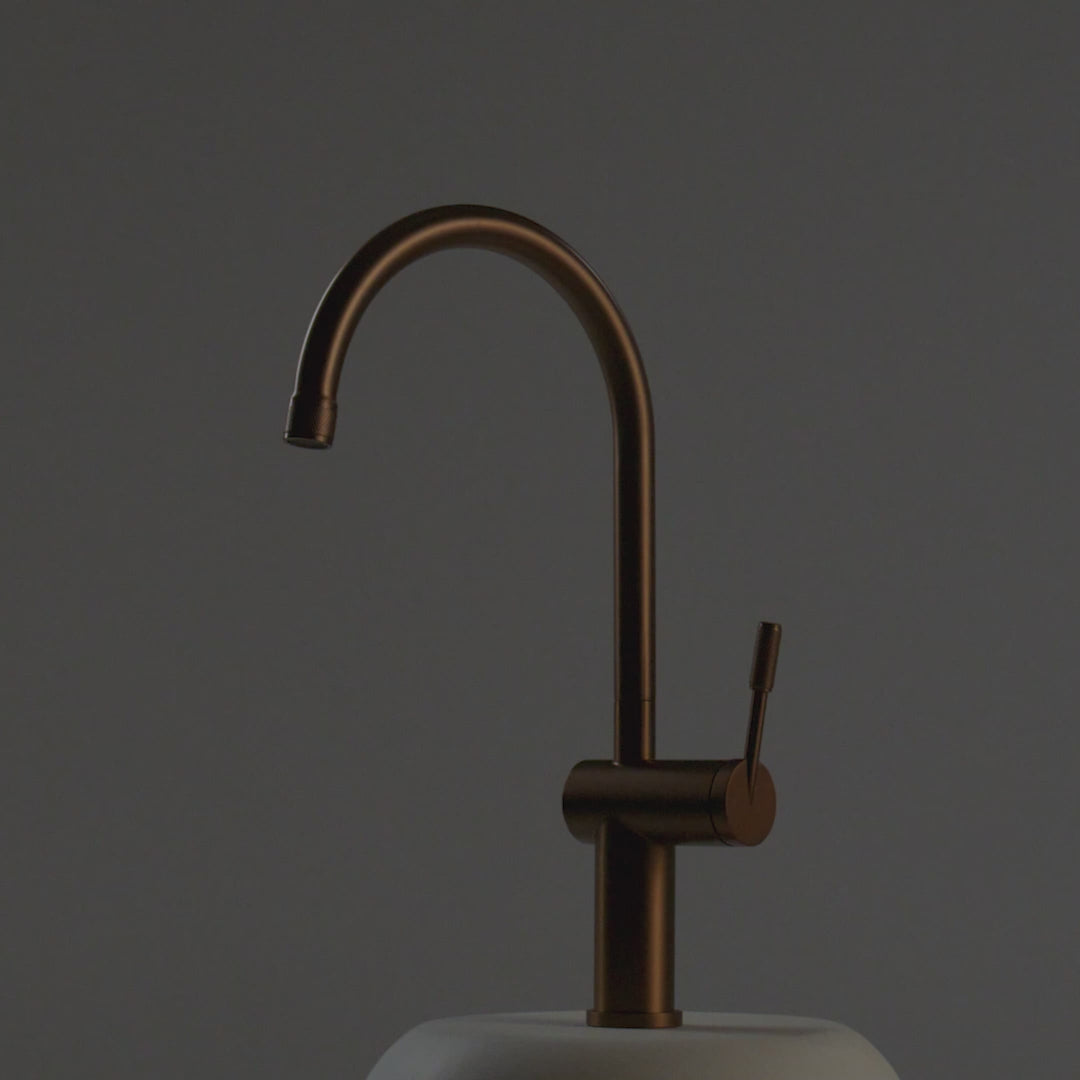 Essentials Gooseneck Kitchen Mixer Tap - TTAB2