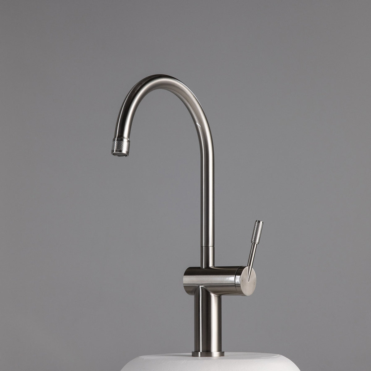 Musken Tap Titan Essentials Gooseneck Kitchen Mixer Tap – Stainless Steel